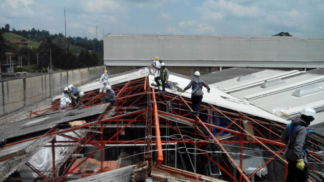 Reposición de cubiertas industriales Reposición de cubiertas industriales